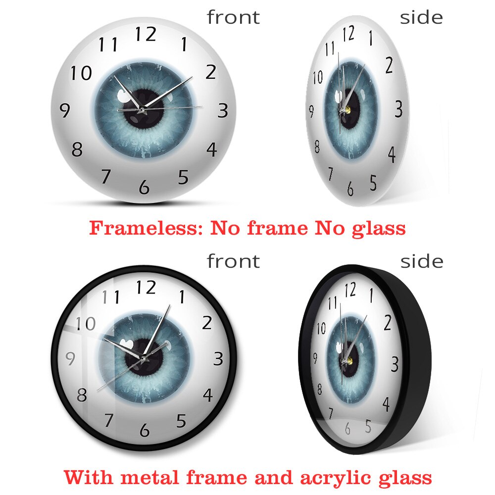 Eye Clock Ophthalmology Wall Clock