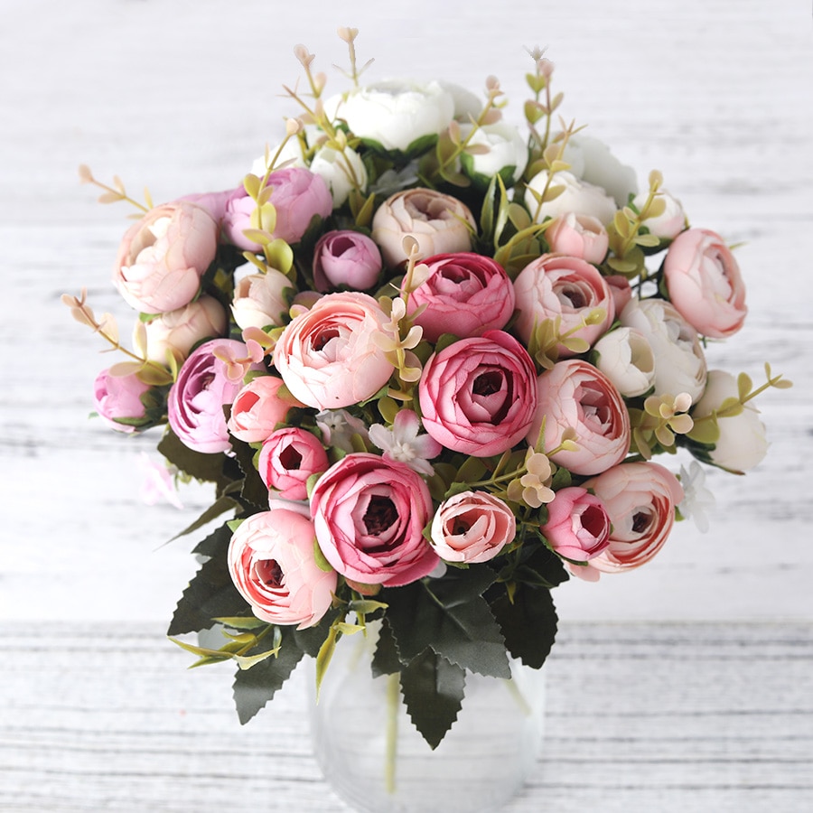 Artificial Flower Bouquet Silk Flowers