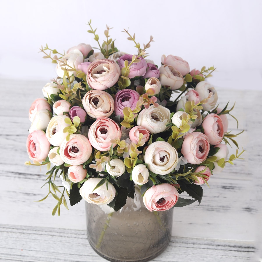 Artificial Flower Bouquet Silk Flowers