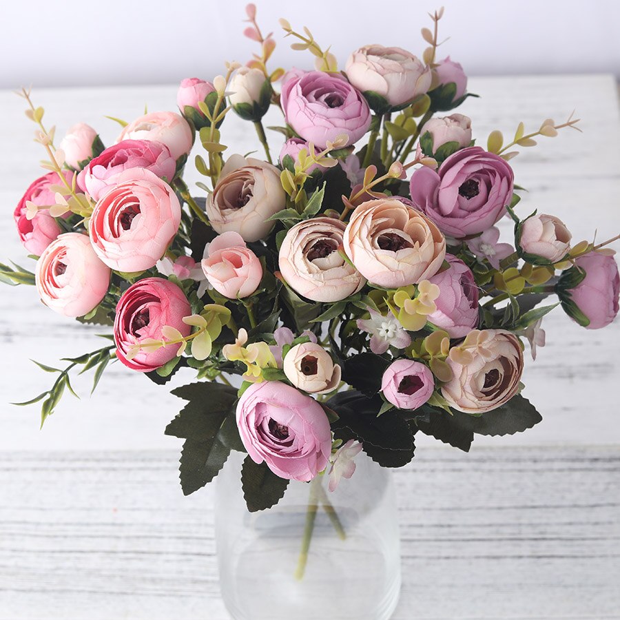 Artificial Flower Bouquet Silk Flowers