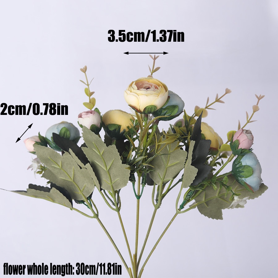 Artificial Flower Bouquet Silk Flowers