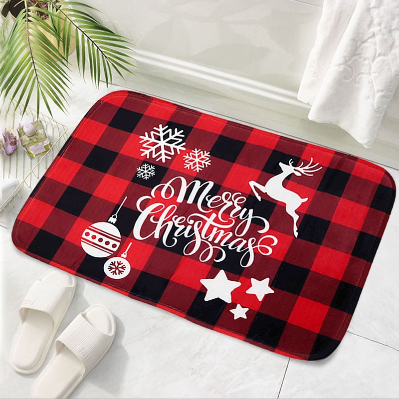 Christmas Outdoor Mat Floor Rug