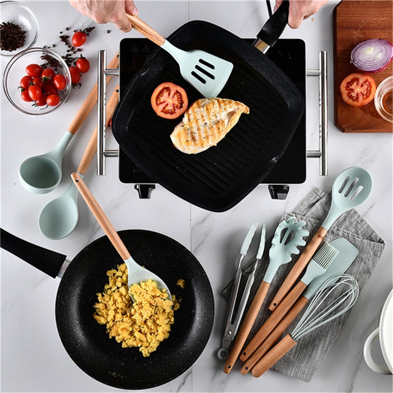 Silicone Utensil Set 12PC Kitchenware