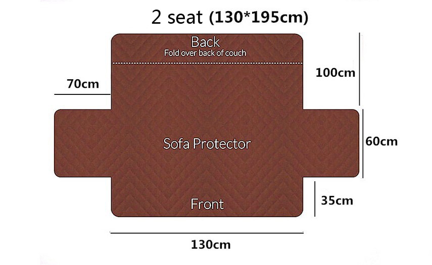 Sofa Protector Cover Reversible Couch Covers