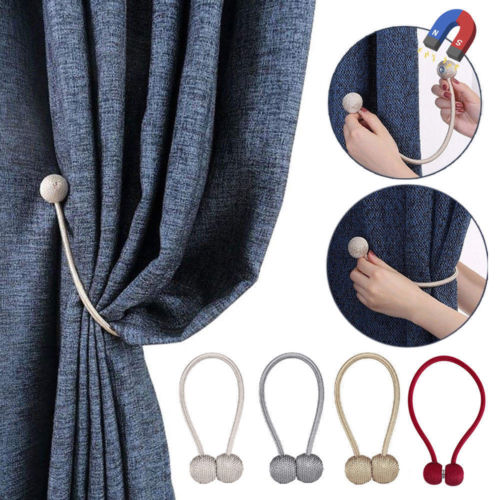 Curtain Tie Backs Magnetic Pearl Ball