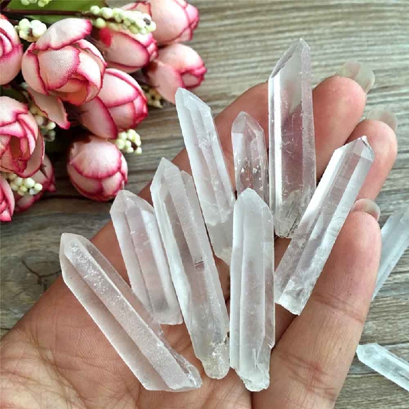 Healing Clear Quartz Luck Stone