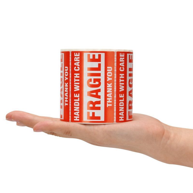 Fragile Stickers Warning Labels (500pcs)