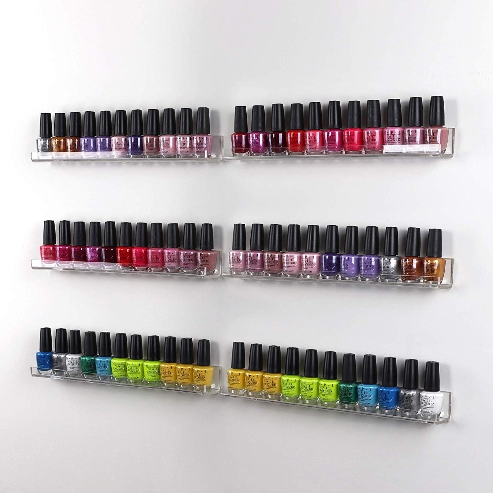 Nail Organizer 3-Tier Wall-Mount Rack