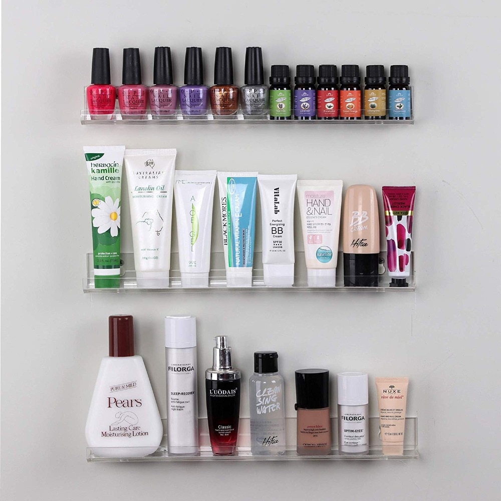 Nail Organizer 3-Tier Wall-Mount Rack