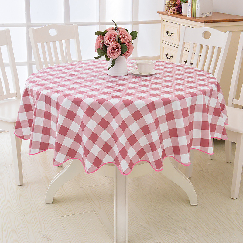 Round Tablecloth Waterproof Cover