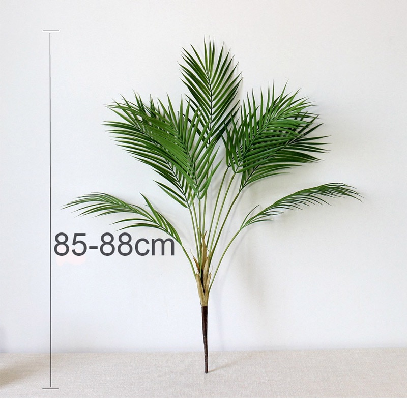 Artificial Palm Leaves Home Decor