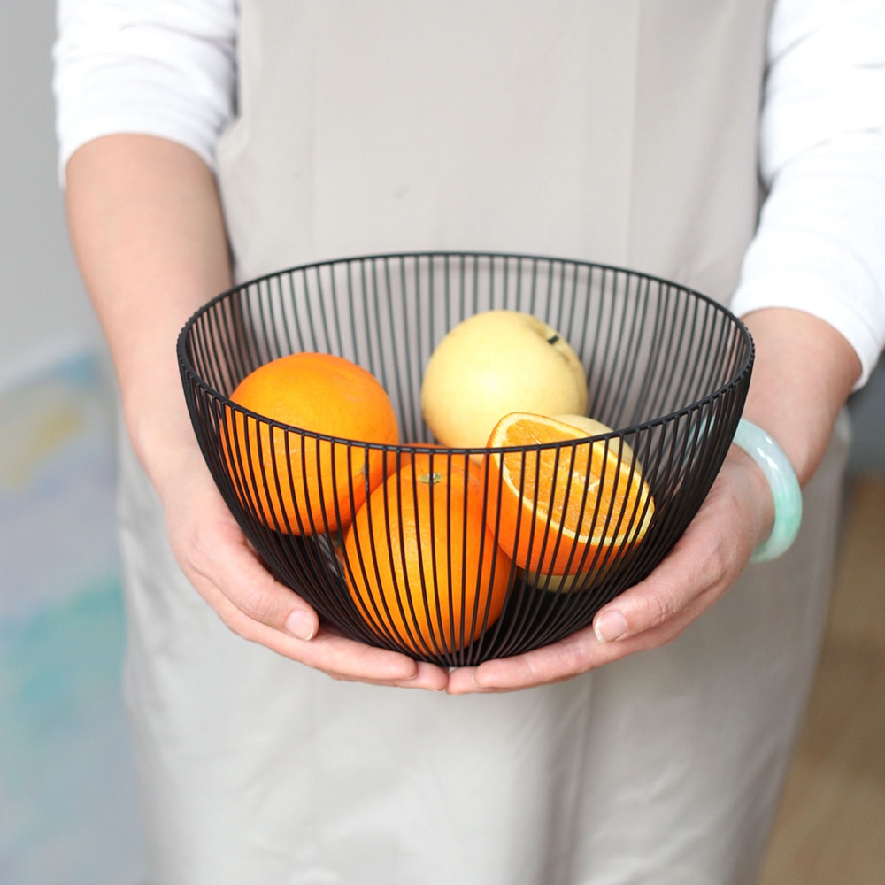 Wire Fruit Basket Storage Container