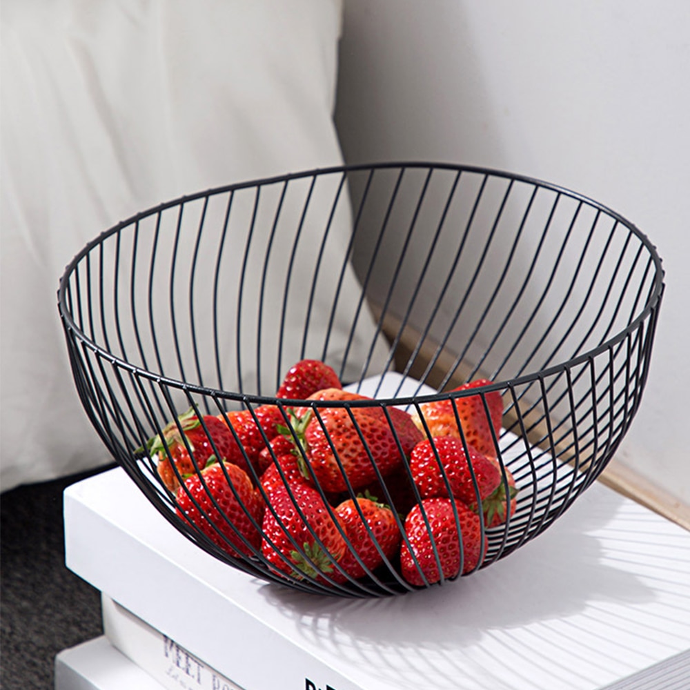 Wire Fruit Basket Storage Container