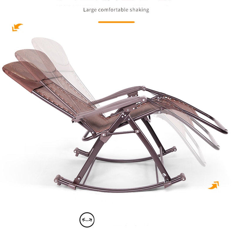 Folding Rocking Chair Lounge Chair