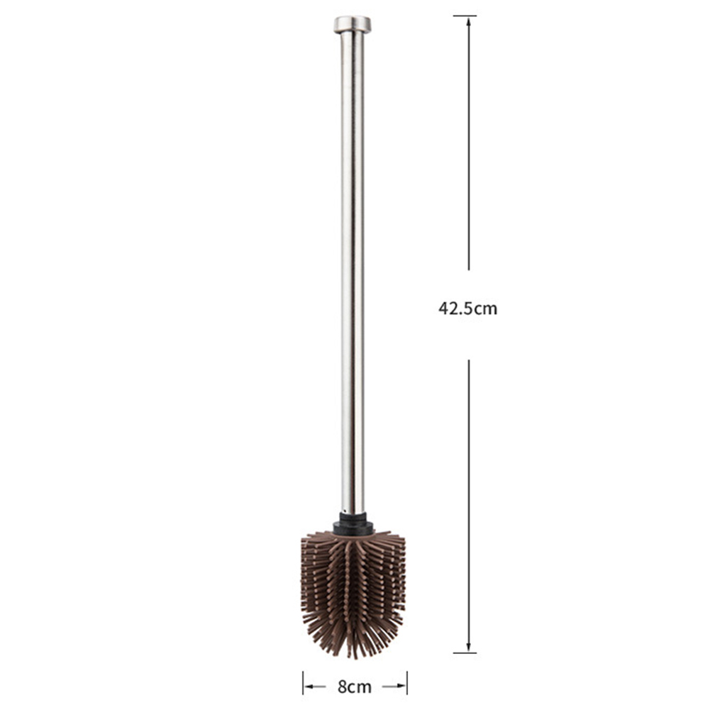 Silicone Toilet Brush with Brush Heads