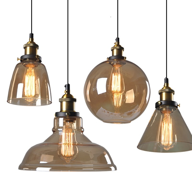 Glass Ceiling Lights Pendant Lamps