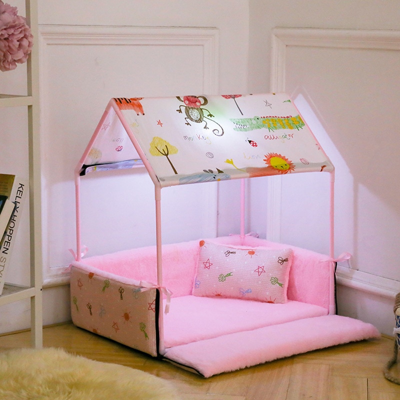 Dog Tent Bed Cozy Pet House