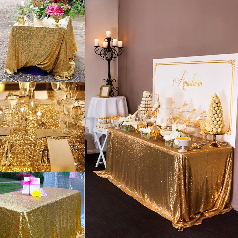 Sequin Tablecloth 1 piece Glitter Cloth