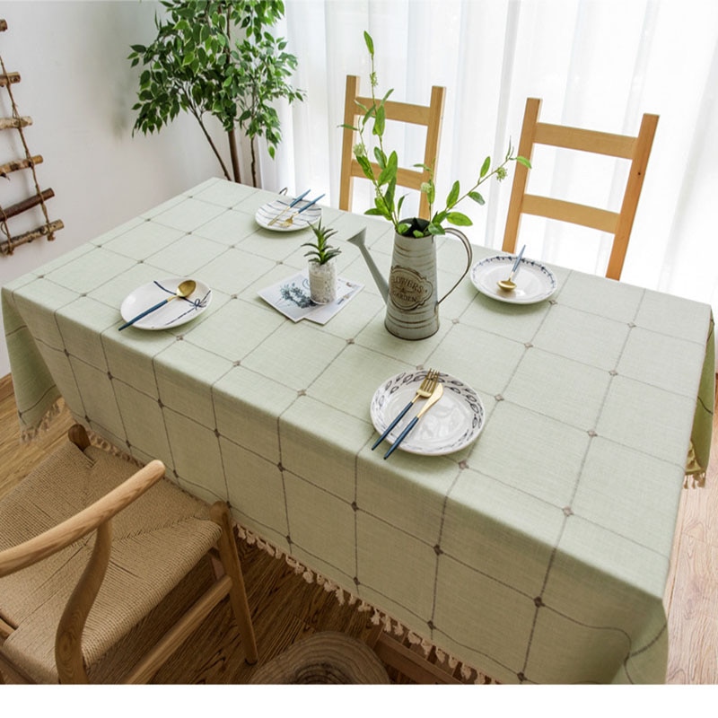 Linen Tablecloth Rectangle Square Table