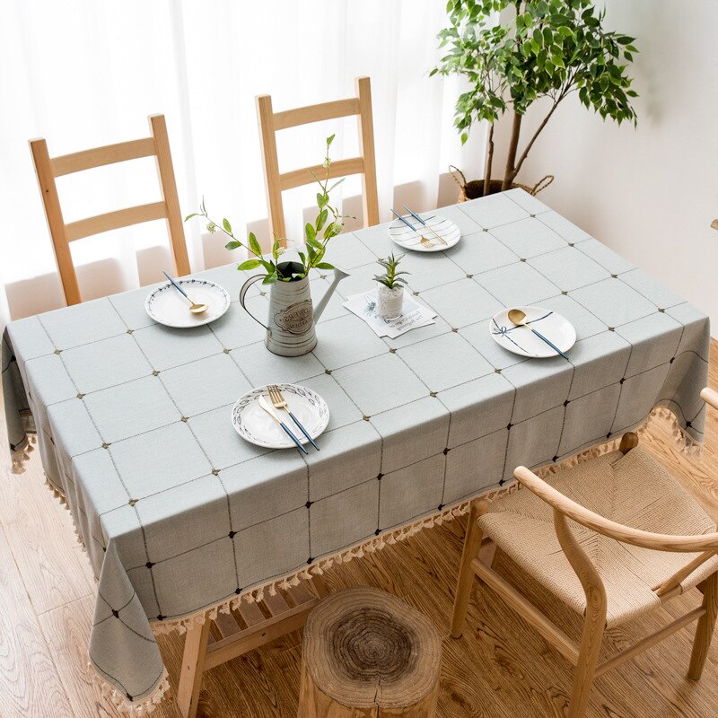 Linen Tablecloth Rectangle Square Table