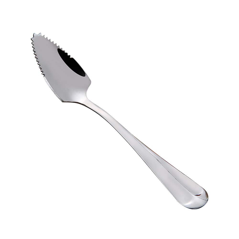 Stainless Steel Sawtooth Serrated Spoon