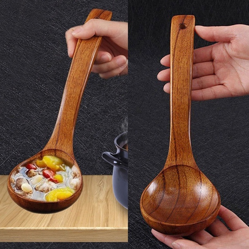 Wooden Ladle Spoon for Soup