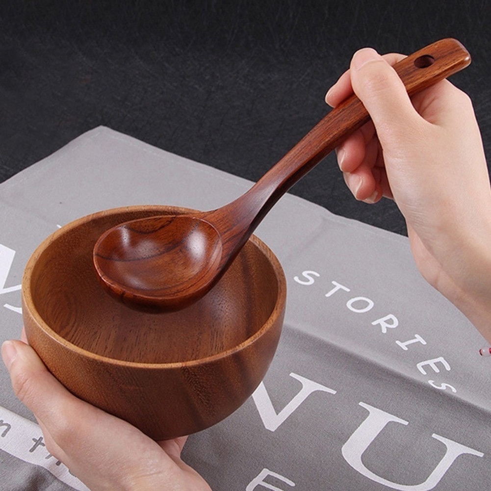 Wooden Ladle Spoon for Soup