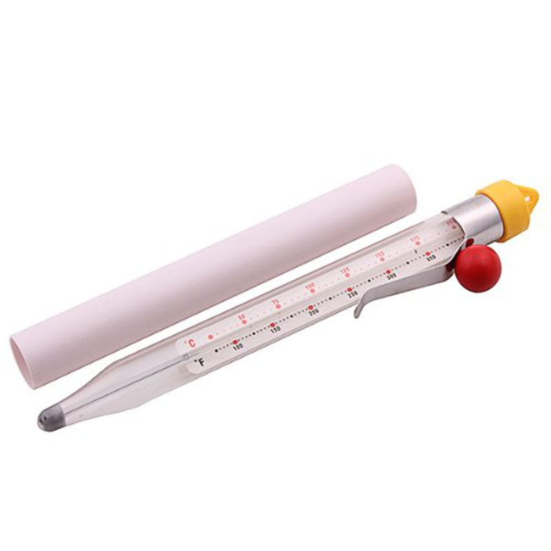 Glass Candy Thermometer with Case