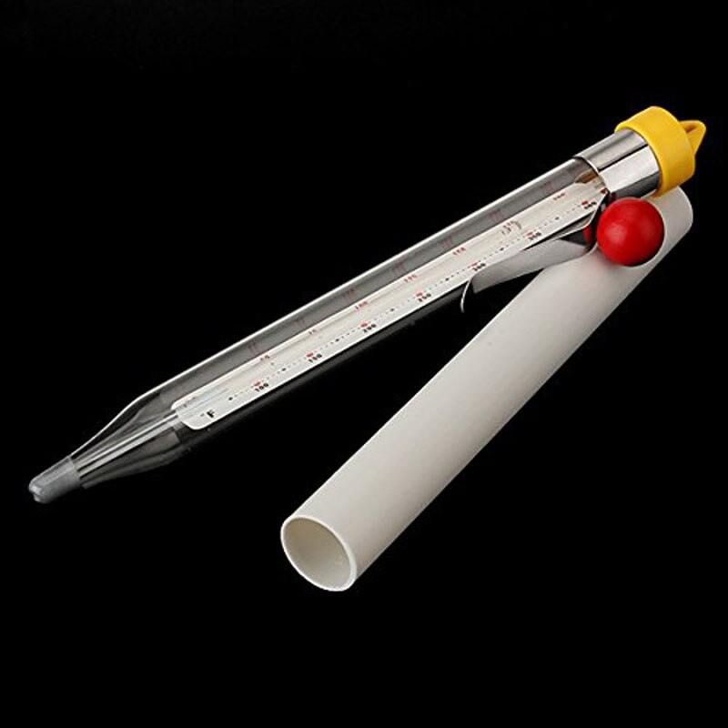 Glass Candy Thermometer with Case