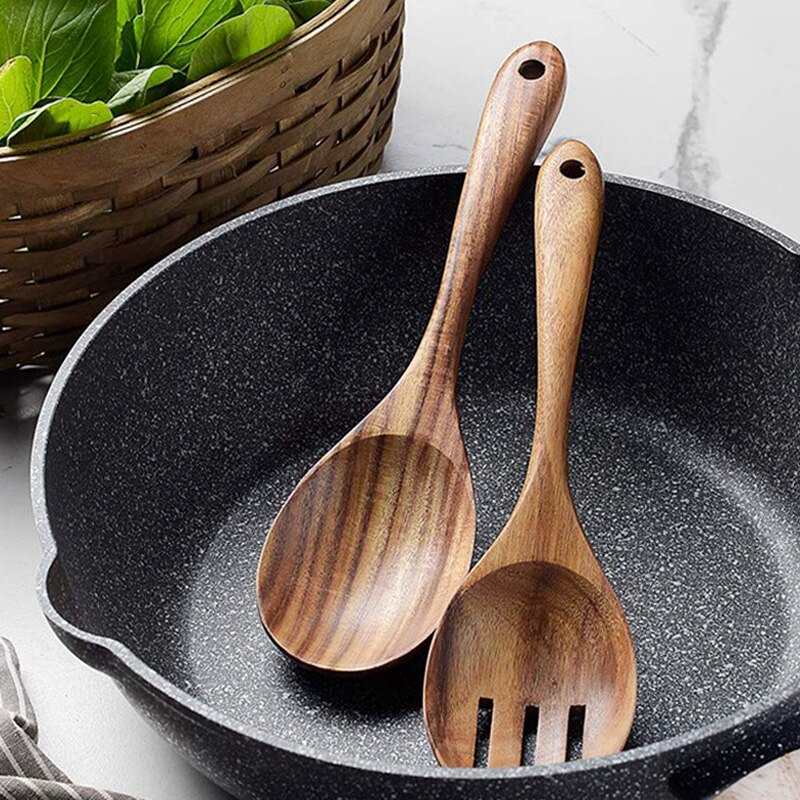 Wooden Salad Servers Set (2pcs)