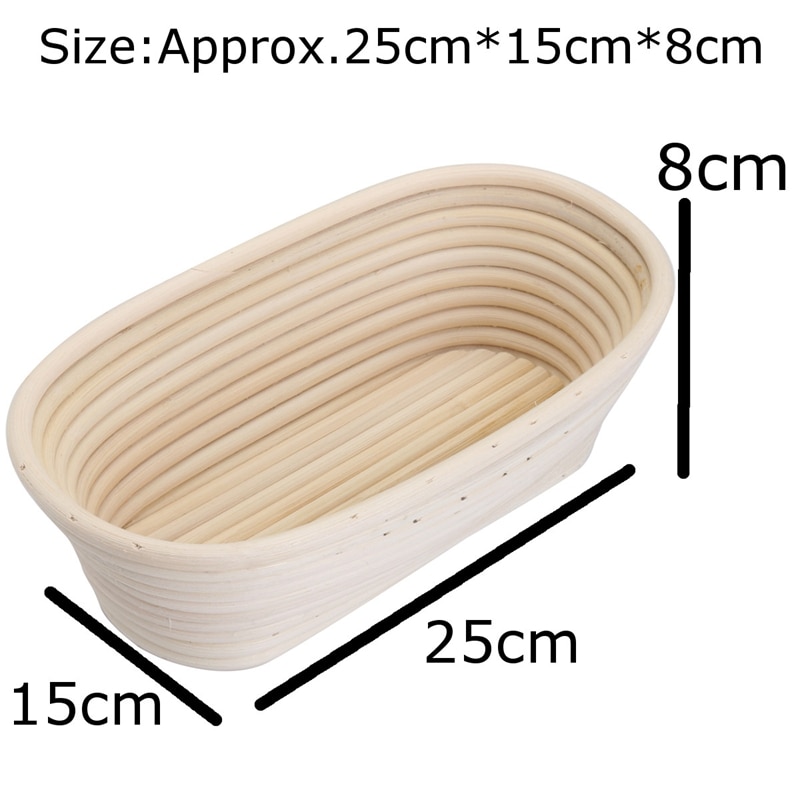 Bread Proofing Baskets Rattan Trays (2pcs)