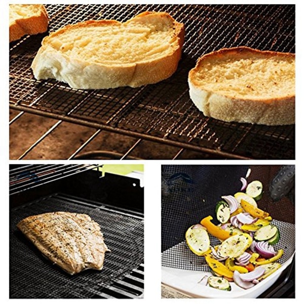 BBQ Grill Mesh Non-Stick Net Mat (4 pcs)