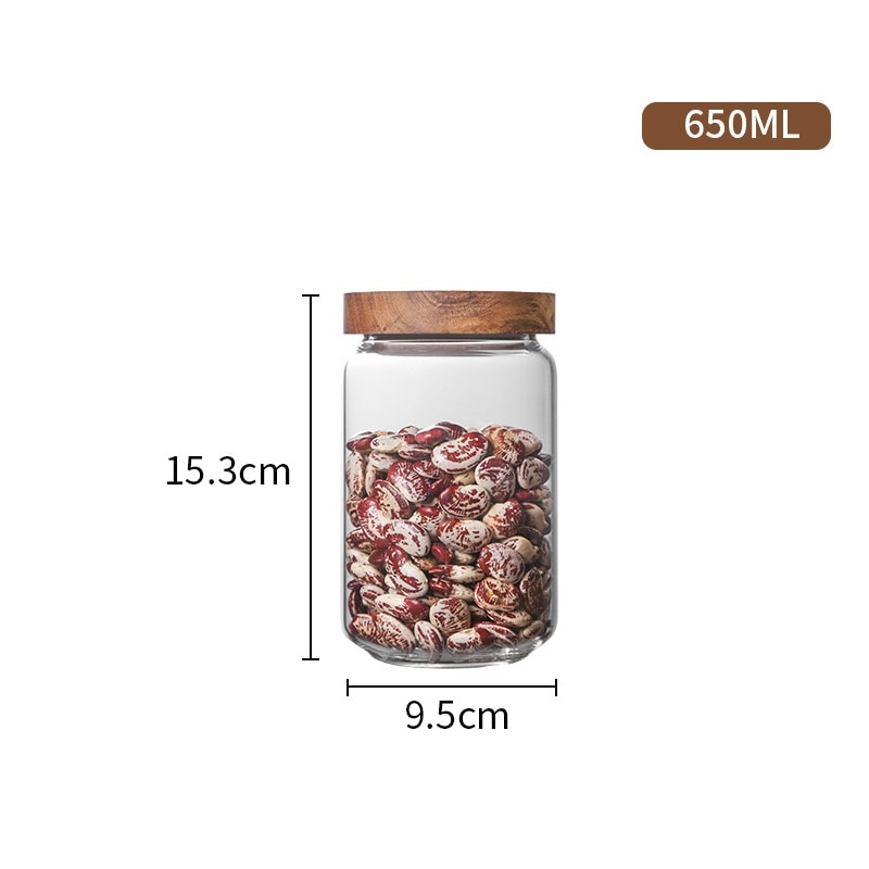 Glass Storage Jar Airtight Container