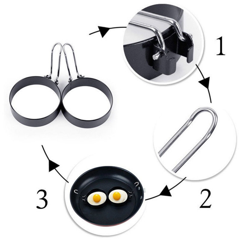 Egg Ring Mold Non-Stick Kitchen Tool