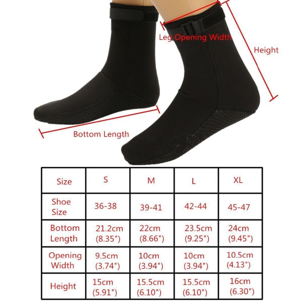 Scuba Socks Neoprene Footwear