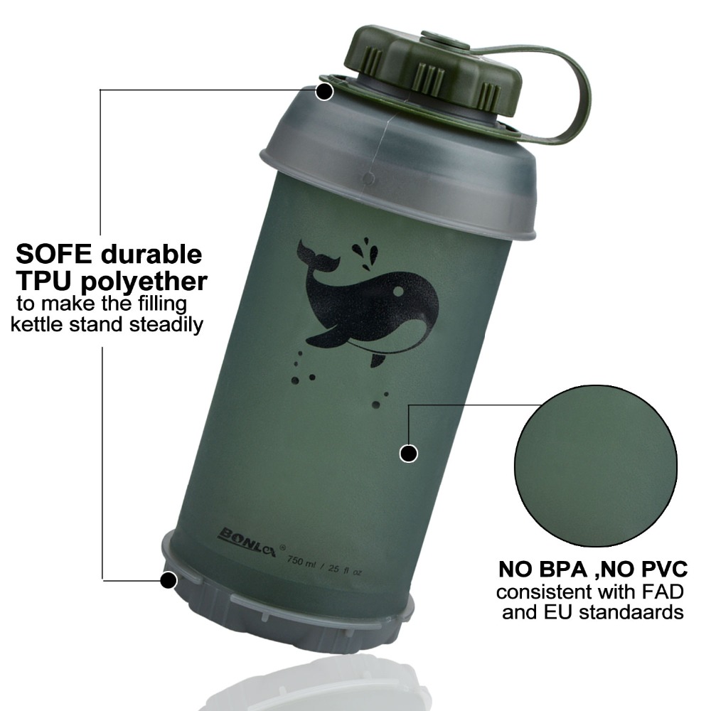 Folding Portable Water Bottle