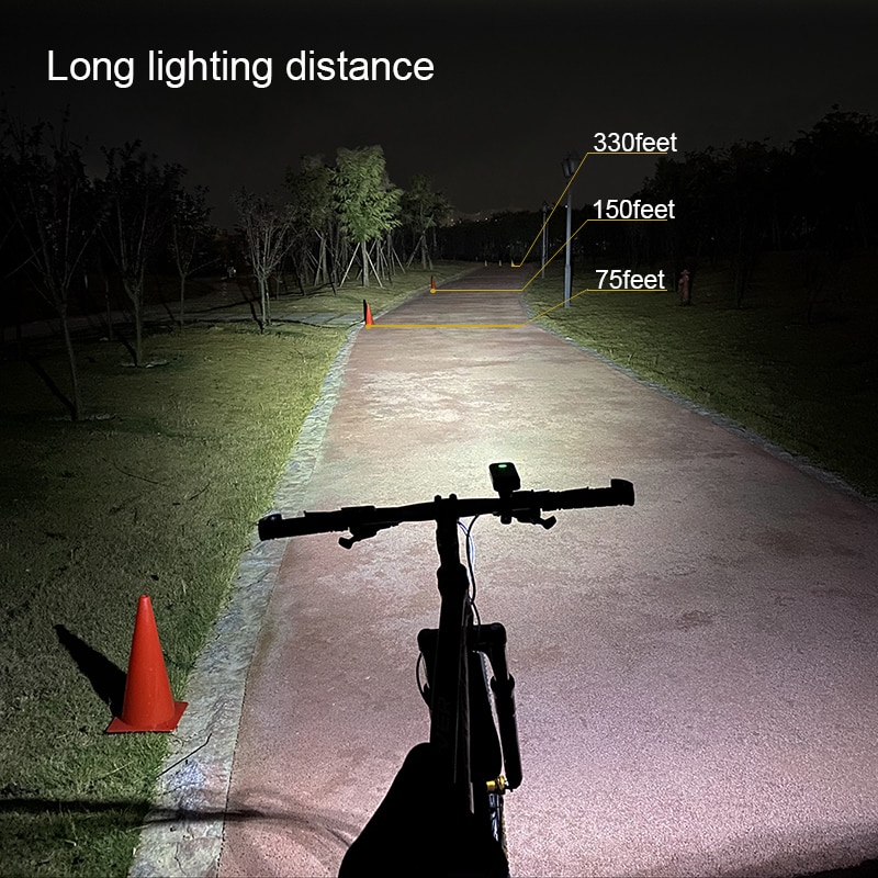 Bicycle Headlight Rechargeable Light