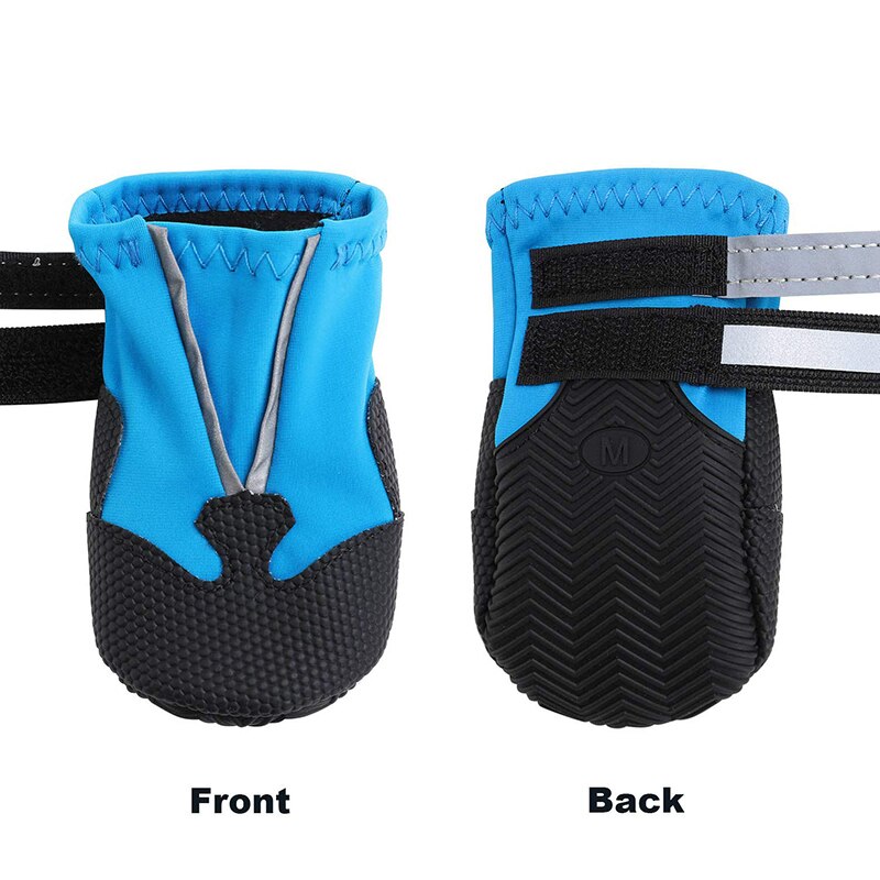 Waterproof Dog Boots Reflective Shoes