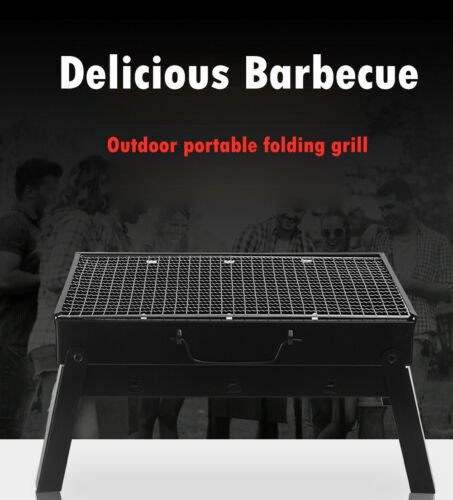 Tabletop Charcoal Grill Portable Design