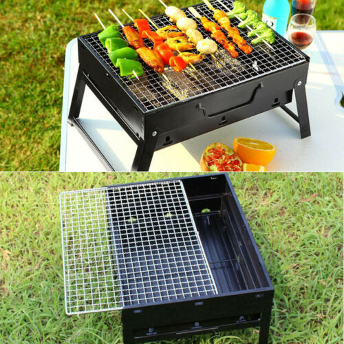 Tabletop Charcoal Grill Portable Design