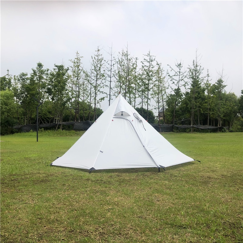 Outdoor Teepee 4-Person Camping Tent