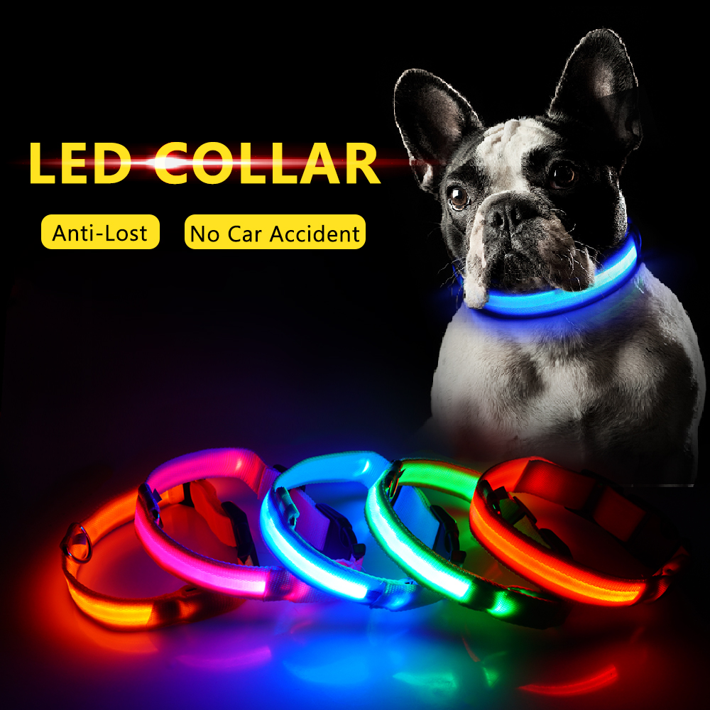 Dog Collar Light Anti-Lost LED Collar