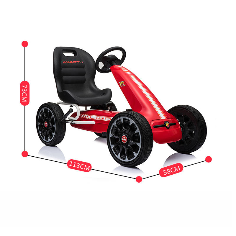 Pedal Cart Go Kart Four Wheel Vehicle Toy