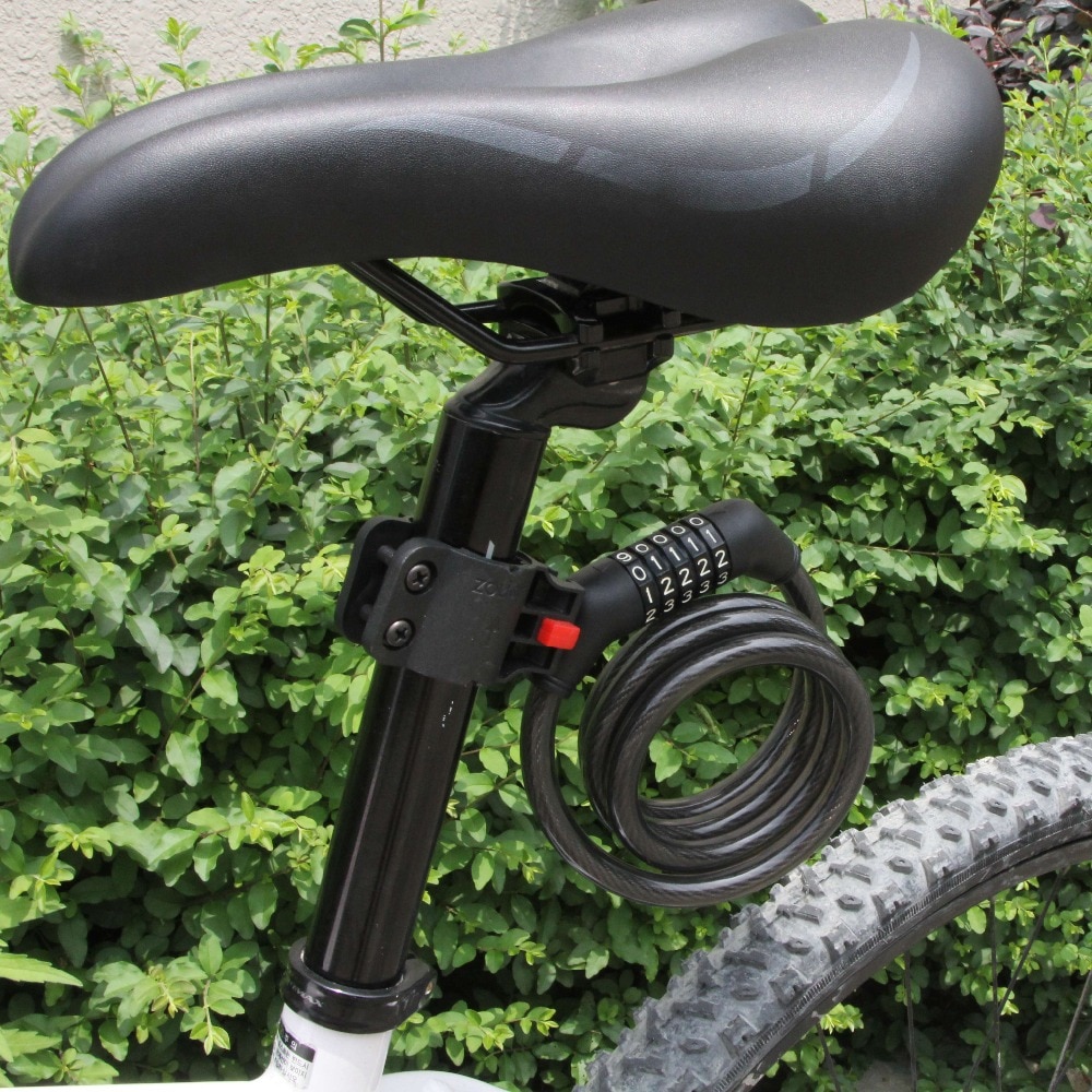 Bike Cable Lock 5-Digit Code