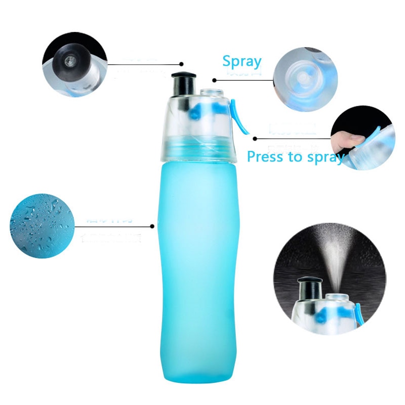 Mist Spray Water Bottle Sports Bottle