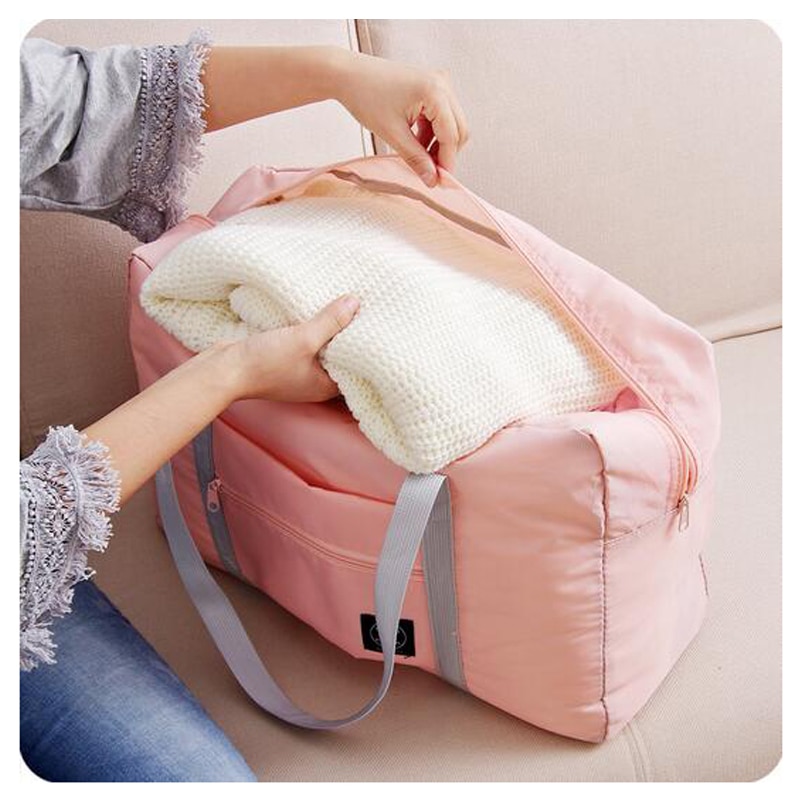 Foldable Travel Bag Nylon Luggage Bag