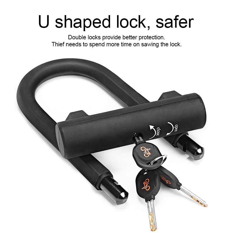 U Lock Bike Motorcycle Security