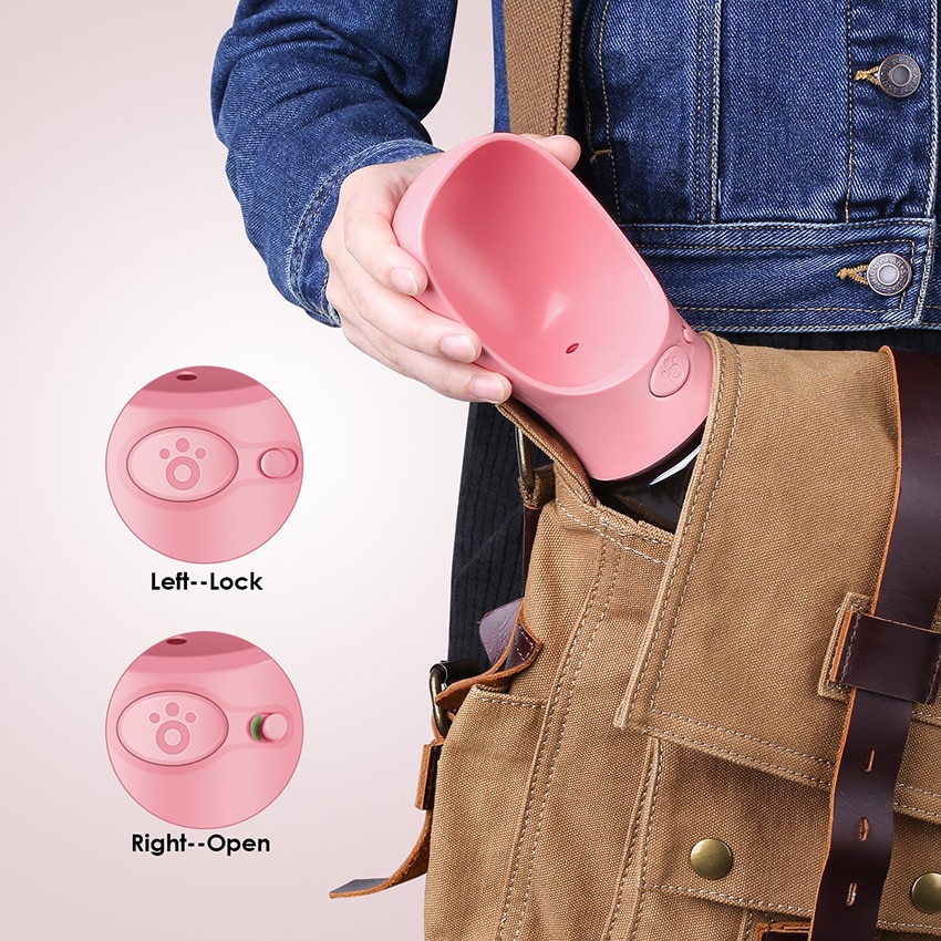 Pet Water Bottle Portable Water Dispenser