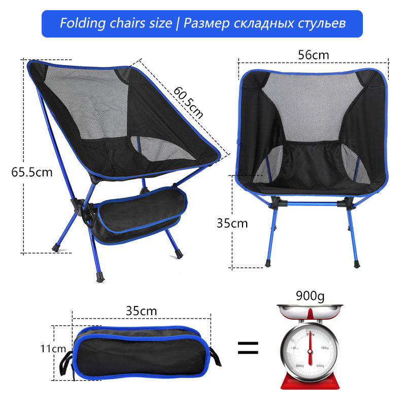 Camping Chairs Ultra Light Folding Seat