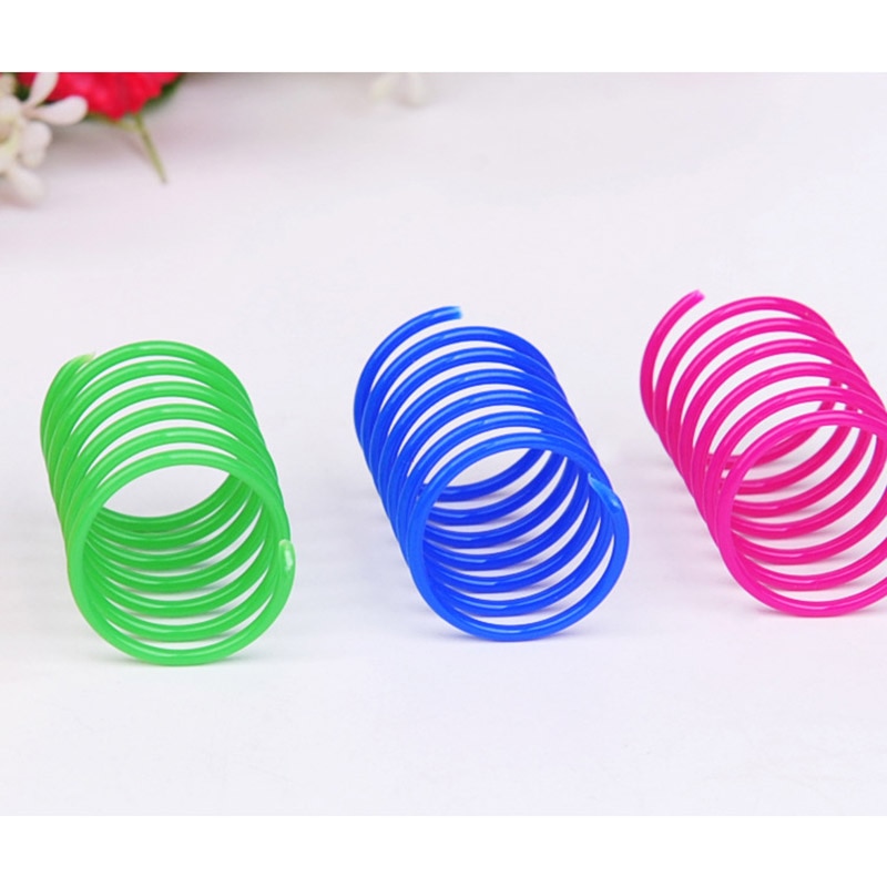 Cat Spring Toys Pet Interactive Coil (8 pcs)